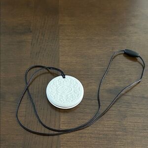 4/$20 Baby Teething Biscuit Pendant Necklace